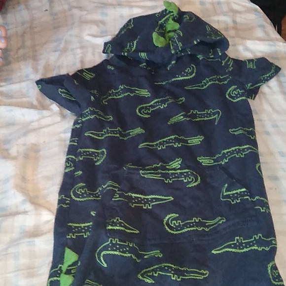 carter's alligator romper